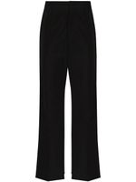 Valentino Garavani pantalon de costume à logo brodé - Noir