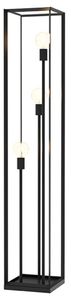 LABEL51 Vloerlamp 'Tetto' 3-lamps, kleur Zwart