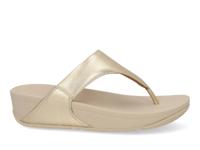Fit Flop LuLu leather toepost 675 platino Brons maat 38