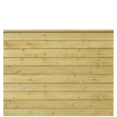 Geïmpregneerd Houten Stapelrabat Schutting Klink 174 x 129 CM