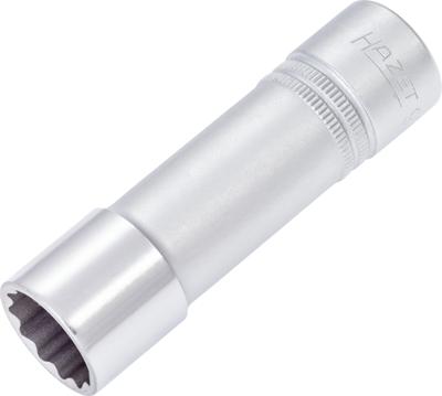 HAZET Dopsleutel 900TZ-18 · 1/2 inch (12,5 mm) vierkant hol · Buitentwaalfkant tractieprofiel · SW 18 mm
