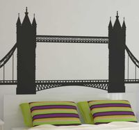 Muursticker de londen brug - thumbnail