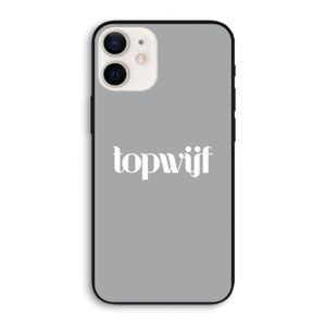 Topwijf Grijs Wit: iPhone 12 Pro Biologisch afbreekbaar hoesje
