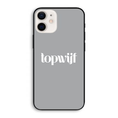 Topwijf Grijs Wit: iPhone 12 Pro Biologisch afbreekbaar hoesje