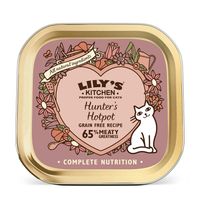 Lily's Kitchen Smooth Paté Kattenvoer - Kuipje - Kip & Wild - 19 x 85 g - thumbnail