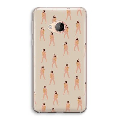 You're so golden: HTC U Play Transparant Hoesje