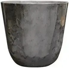 TS bloempot Palermo 13x12cm marble grey