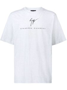 Giuseppe Zanotti t-shirt à imprimé digital - Blanc