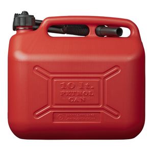 Jerrycan/benzinetank 10 liter rood   -