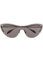 Alexander McQueen lunettes de soleil Spike Studs à monture papillon - Or