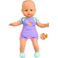 Babypop en haar vis - GPTOYS - NENUCO - Mijn eerste badje - NFN88 - 35 cm - Vanaf 10 maanden