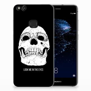 Silicone Back Case Huawei P10 Lite Skull Eyes