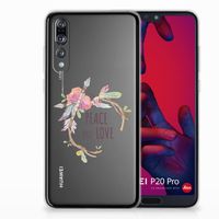 Huawei P20 Pro Telefoonhoesje met Naam Boho Text