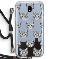 Kitten: Samsung Galaxy J5 (2017) Transparant Hoesje met koord