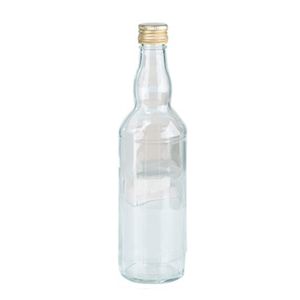 Glazen flessen met schroefdoppen 500 ml