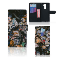 Xiaomi Note 8 Pro Telefoonhoesje met foto Badges - thumbnail