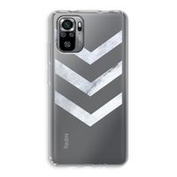Marmeren pijlen: Xiaomi Redmi Note 10S Transparant Hoesje