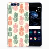 Huawei P10 Plus | Siliconen Case | Ananas