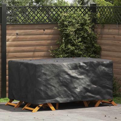 Hoes voor tuinmeubelen Zwart 172 x 113 x 73 cm 420D