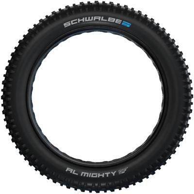 SCHWALBE vouwband al evo super ground 26 x 4.80" / 120-559 zwart