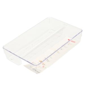 Lade organizer Skuff - transparant - kunststof - 23 x 15 x 5 cm - modulair - ladeverdeler