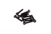 M2x10mm Cap Head (Black) (10pcs) (AXA015)