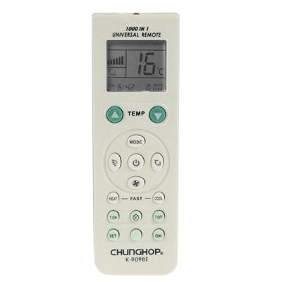 Chunghop universele afstandsbediening voor airconditioners (Type K-9098E) wit