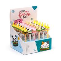 Foodiemals Hamburger Fijnschrijver Pen - Zwart