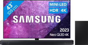 Samsung Neo QLED 43QN90C (2023) + Soundbar