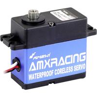 Amewi Standaard servo AMXRacing AM1210SG WP PRO Analoge servo Materiaal (aandrijving): Staal