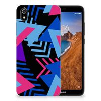 Xiaomi Redmi 7A TPU Hoesje Funky Triangle - thumbnail