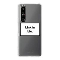 Link in bio: Sony Xperia 1 III Transparant Hoesje