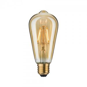 Paulmann 28406 LED-lamp E27 Ballon 2.7 W Goud (Ø x h) 64 mm x 145 mm 1 stuk(s)