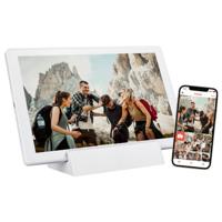 Braun Phototechnik DigiFrame 1011 WiFi mobil Digitale fotolijst 25.7 cm 10.1 inch Energielabel: C (A - G) 1280 x 800 Pixel 16 GB Wit