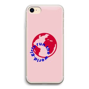 Run The World: iPhone 7 Transparant Hoesje