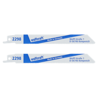 Wolfcraft Sabelzaagblad | BiM | Metaal/Aluminium | L150mm | 2 stuks - 2298000