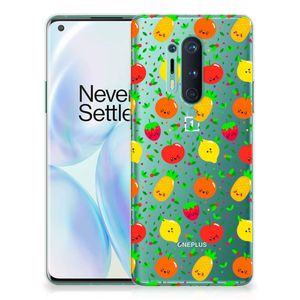 OnePlus 8 Pro Siliconen Case Fruits