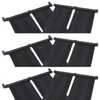 Solarverwarmingspanelen voor zwembad 6 st 80x310 cm