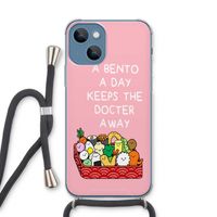 Bento a day: iPhone 13 Transparant Hoesje met koord Bento a day: iPhone 13 Transparant Hoesje met koord