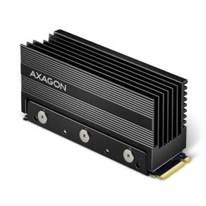 Axagon CLR-M2XL koelsysteem voor computers M.2 NVMe SSD Koelplaat/radiatoren Zwart 1 stuk(s)