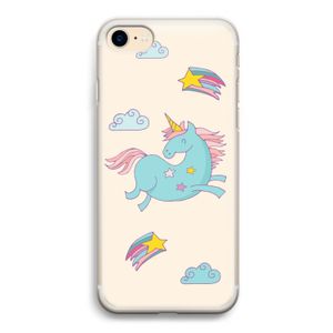 Vliegende eenhoorn: iPhone 7 Transparant Hoesje