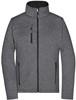 James & Nicholson JN1147 Ladies´ Softshell Jacket - /Dark-Melange/Black - L