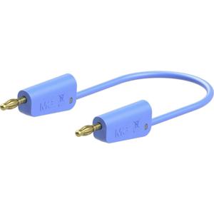 Stäubli 64.1035-02523 // LK-4A-F25 Meetsnoer 25 cm Blauw 1 stuk(s)