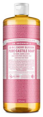 Dr Bronners Liquid soap cherry blossom