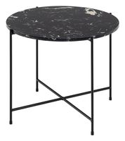 Bendt Bijzettafel 'Carolien' Zwart Marmer, Ø52cm Bendt Bijzettafel 'Carolien' Zwart Marmer, Ø52cm