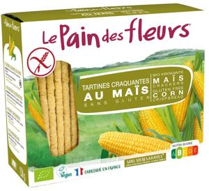 Pain Des Fleurs Mais rijst crackers bio