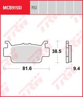 TRW Remblokken, en remschoenen voor de moto, MCB915RSI Sinter competitie offroad TRW Remblokken, en remschoenen voor de moto, MCB915RSI Sinter competitie offroad