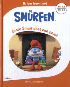 Grote Smurf doet een proef (Hardback)