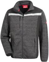 NITRAS SAFETY Knitted softshell jacket. motion tex plus black