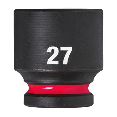 Milwaukee Accessoires shockwave krachtdop 1/2" kort 27 mm | 1 stuk - 4932480321
